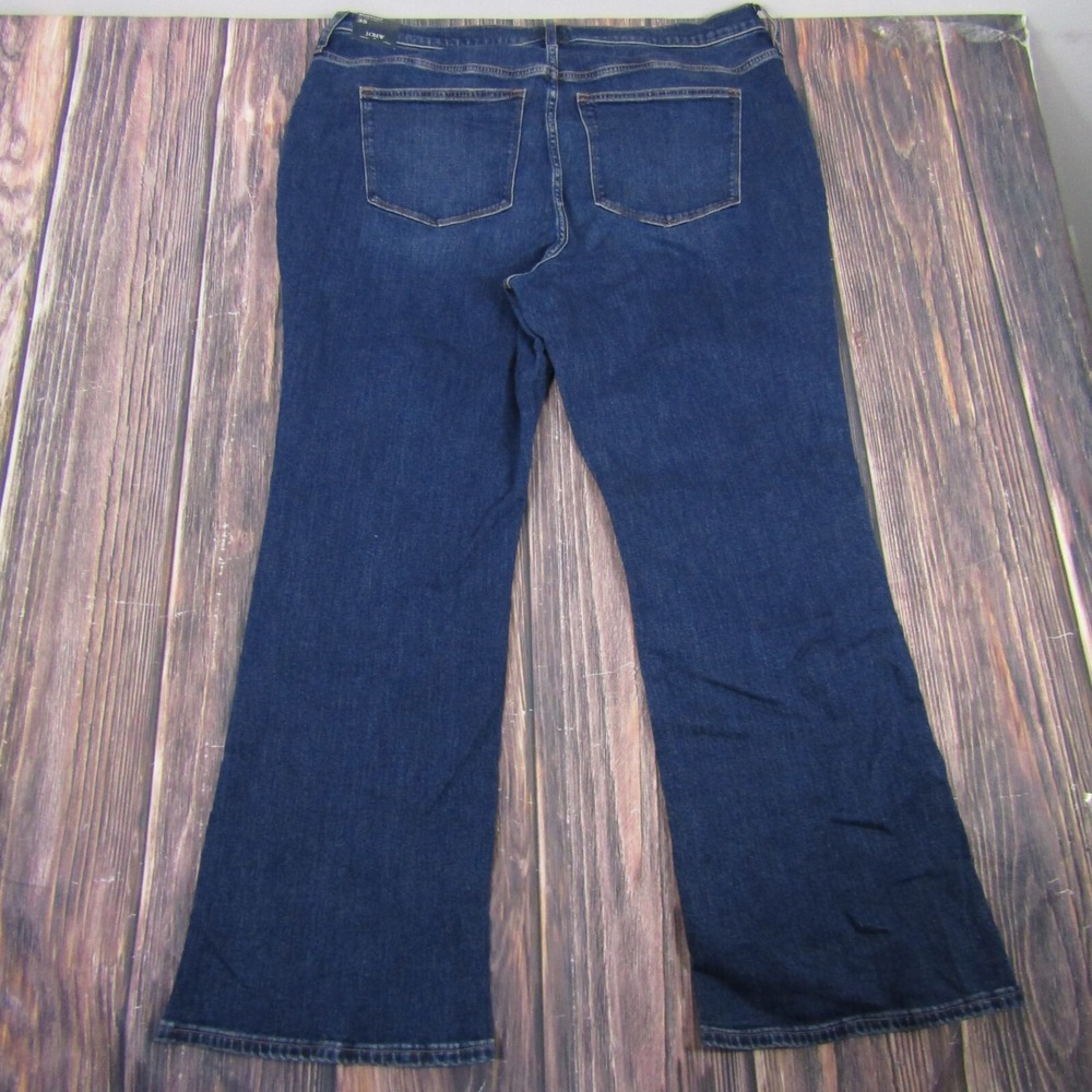 J Crew NEW NWT Womens 35 Blue Bootcut Jeans Slim Fit Flare Leg - Picture 5 of 6